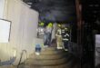 A fire broke out in Afula: a rescuer was trapped in the apartment surrounded by smoke